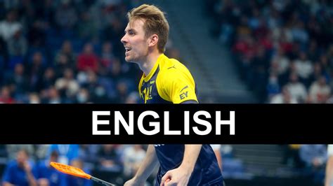 World’s best floorball player 2021: Tobias Gustafsson.